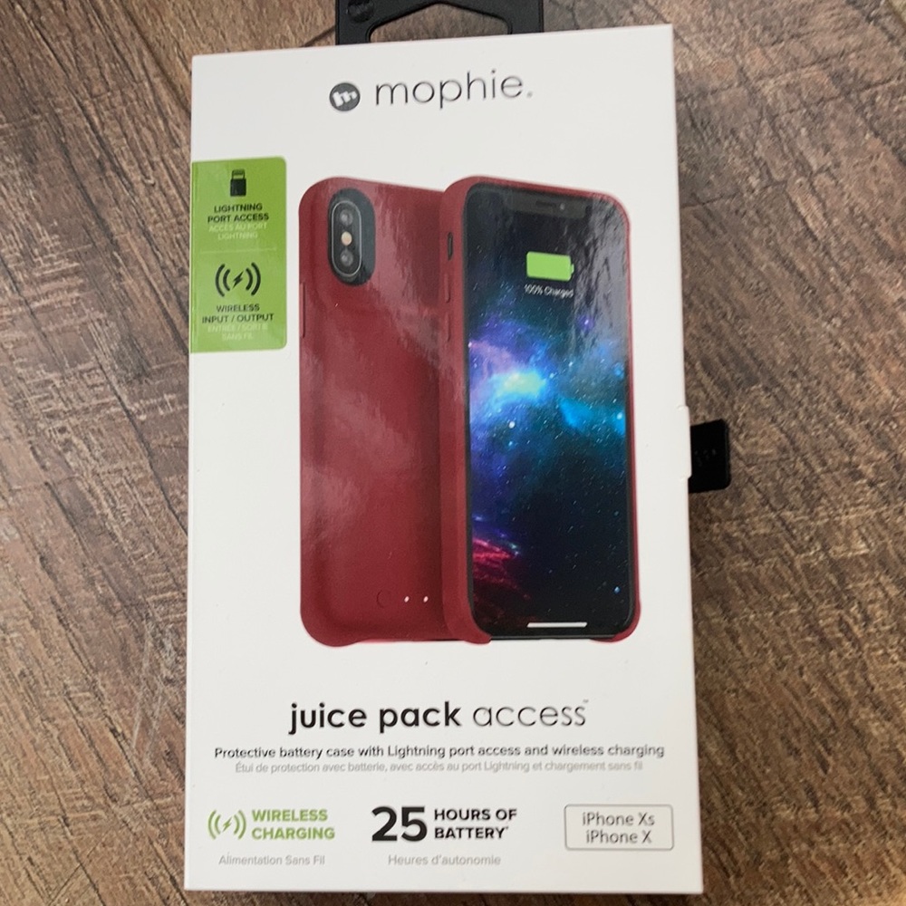 Mophie juice pack for iPhone X and iPhone Xs